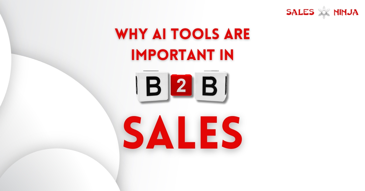 importance of ai tool in b2b sales