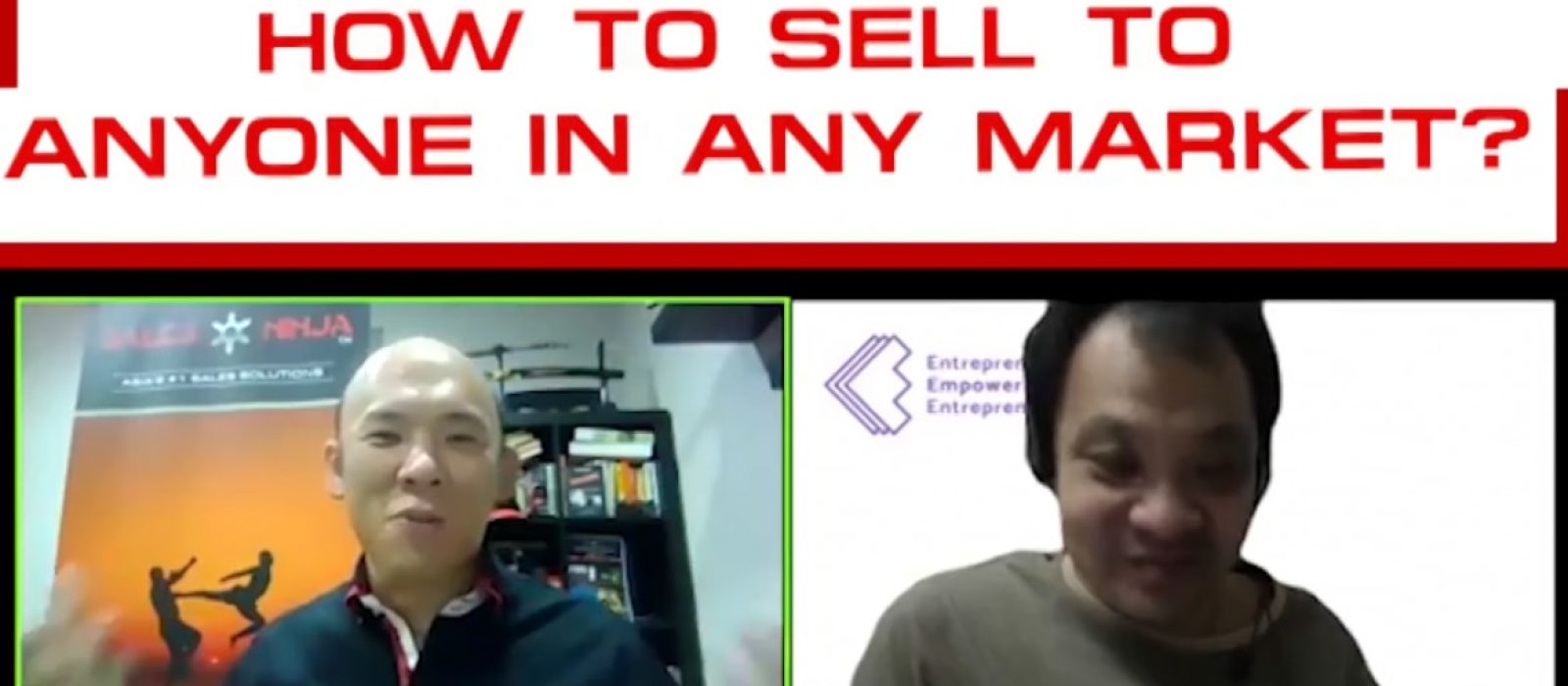 How To Sell To Anyone In Any Market - Sales Ninja Blog